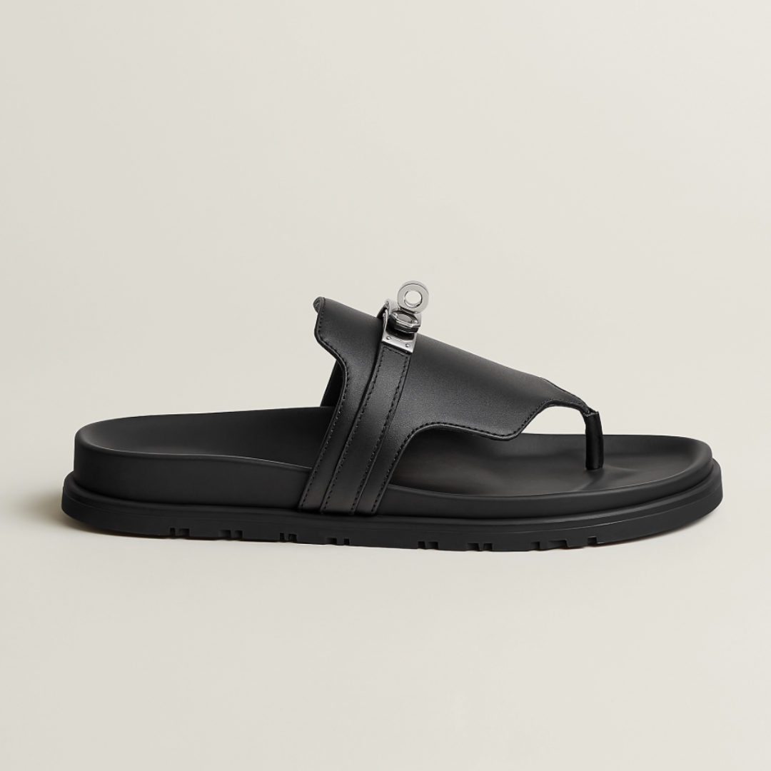 HERMES Empire Sandals Black
